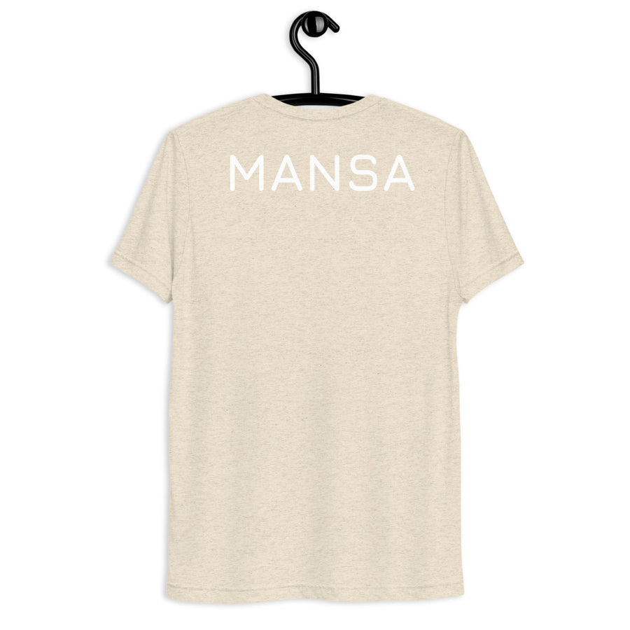 mansa across back  chest logo - Short sleeve t-shirt