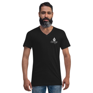 sovereign thai - Unisex Short Sleeve V-Neck T-Shirt