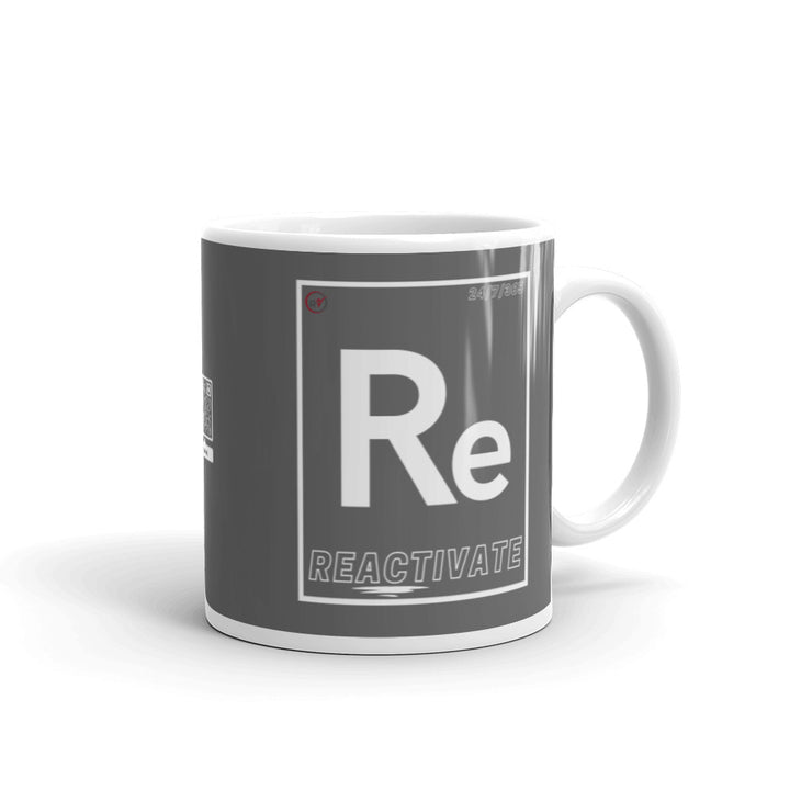ReAcivate. - White glossy mug
