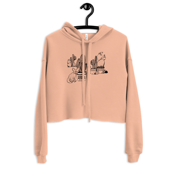 TIERRA BOMBA BAJA SUR 2021 - Crop Hoodie