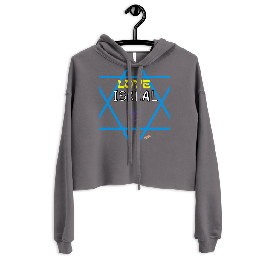 Love Isreal - Miti Beauty Collab - Crop Hoodie