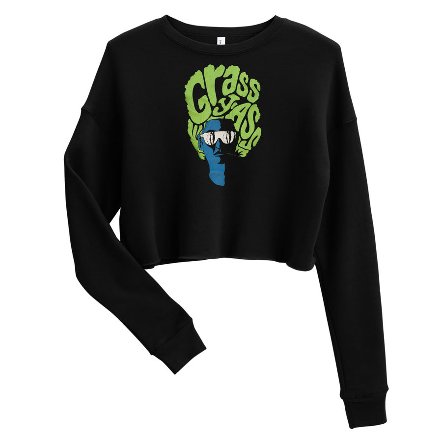 GrassyAss - Crop Sweatshirt