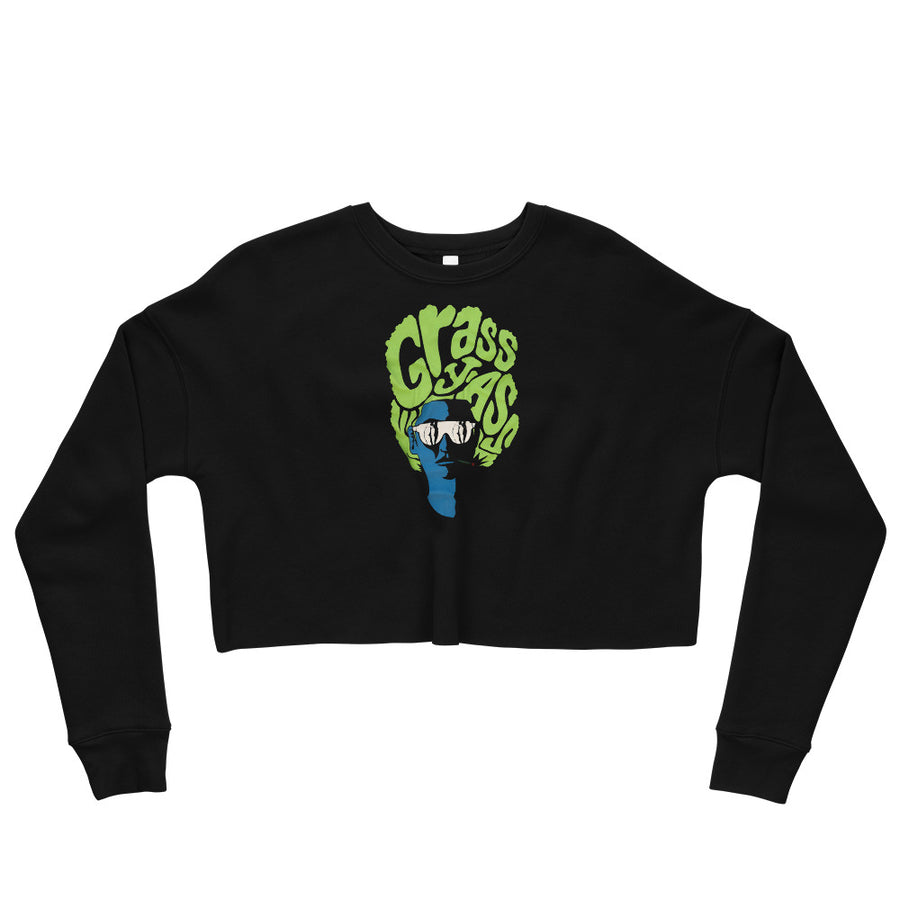 GrassyAss - Crop Sweatshirt
