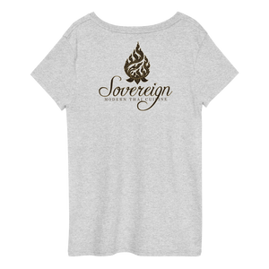 Sovereign Thai San Diego  - Short-Sleeve Unisex T-Shirt - Women’s recycled v-neck t-shirt